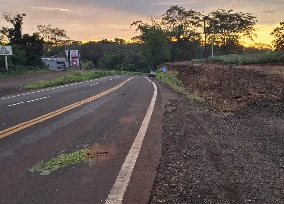 Idoso toledano fica ferido em acidente em Marechal Rondon