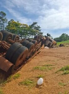 Policia Rodoviária atende acidentes em rodovias da região
