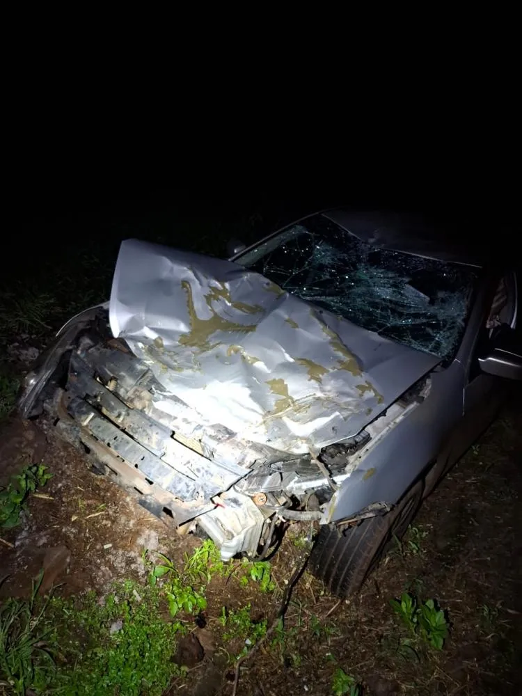 Jovem morre em acidente entre carro e moto em Marechal Rondon