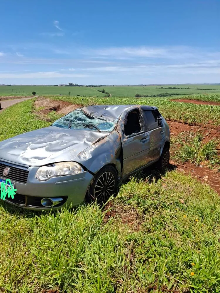 PRE atende acidente com três pessoas feridas