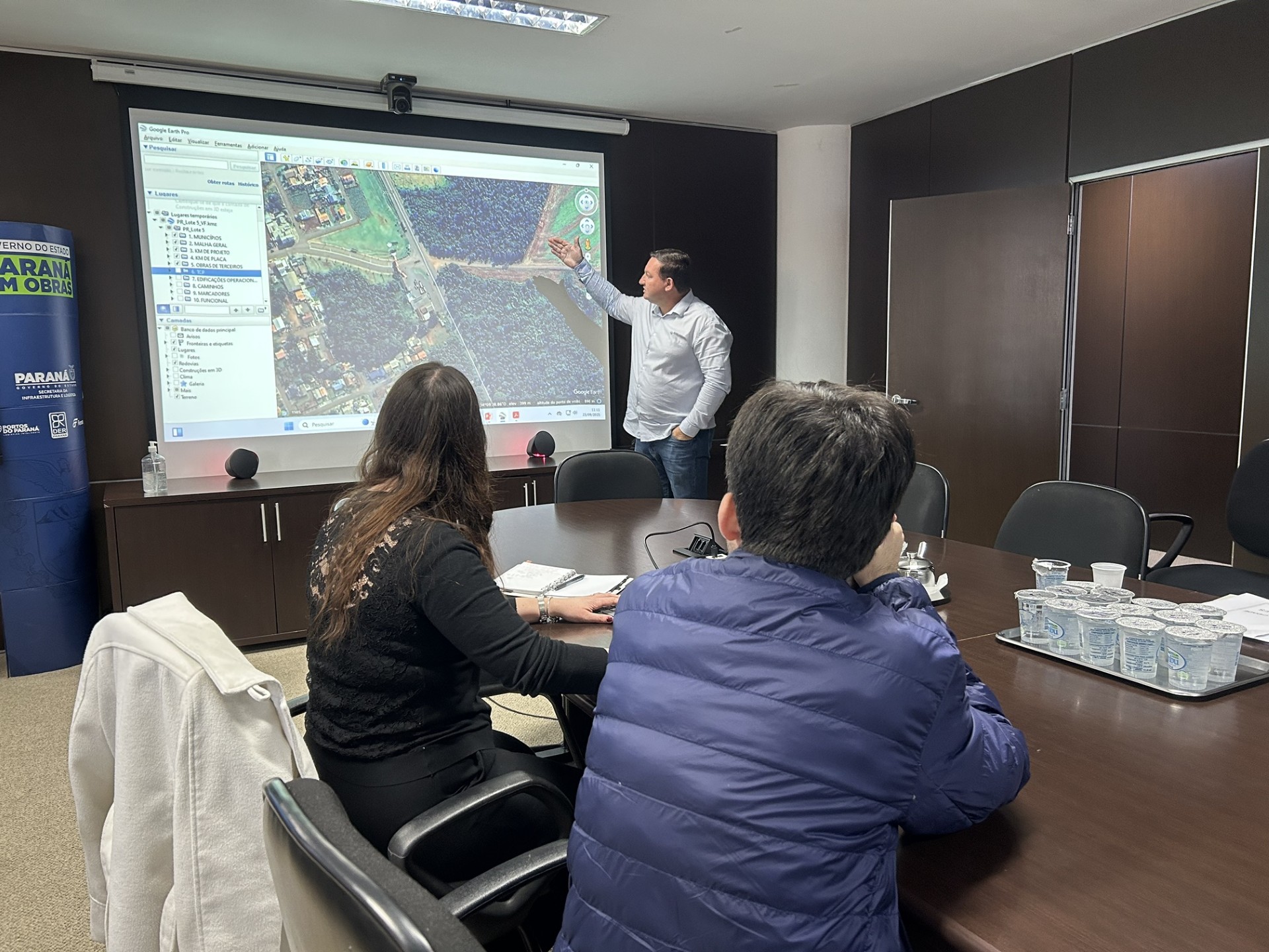 Prefeito Laerton busca soluções para reabrir o acesso da “Colina” na BR-163 em Mercedes