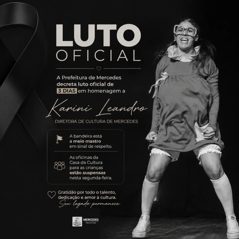 Mercedes decreta luto oficial de três dias pela morte de Karini Leandro