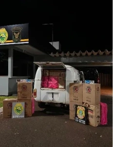 Apreensões de cigarros ocorrem em Guaira e Santa Helena