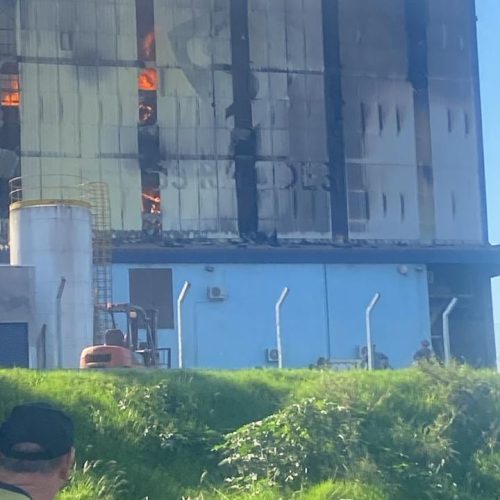 SS Rações emite nota oficial sobre incêndio em planta industrial no distrito de São Roque