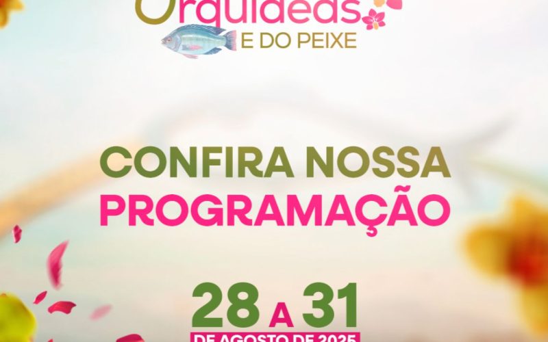 Com shows de Guilherme & Santiago e Traia Véia, Festa das Orquídeas e do Peixe deve atrair mais de 60 mil visitantes em Maripá
