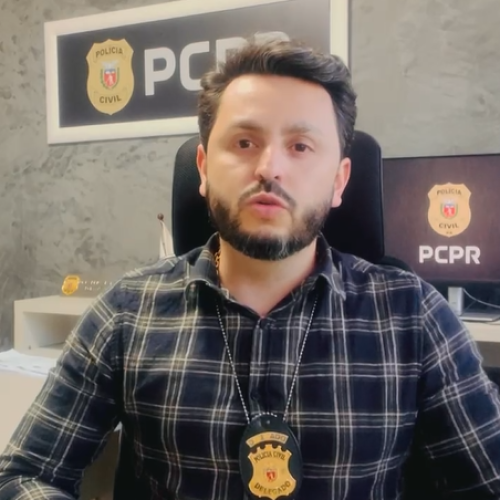 Polícia Civil de Toledo apreende suspeito de homicídio horas depois do crime. Fato foi registrado em São Pedro do Iguaçu