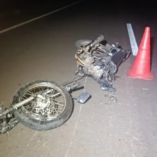 Colisão entre carro e moto faz vitima fatal entre Marechal e Toledo