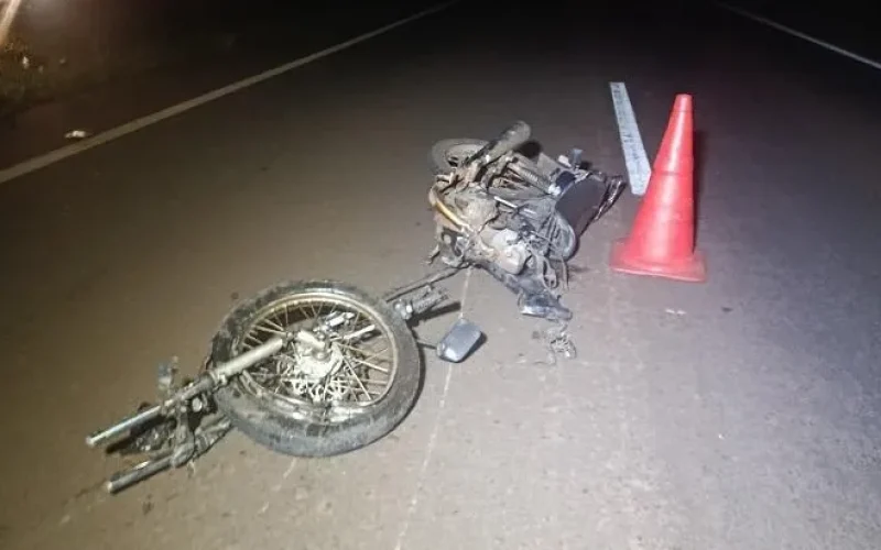 Colisão entre carro e moto faz vitima fatal entre Marechal e Toledo