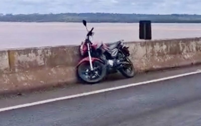 Motociclista morre em acidente na Ponte em Guaira