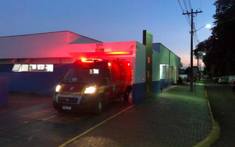 Jovem fica ferida em acidente em Marechal Rondon