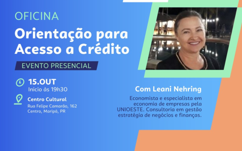 Maripá promove 2º Seminário de Crédito com oficina de orientação para empreendedores