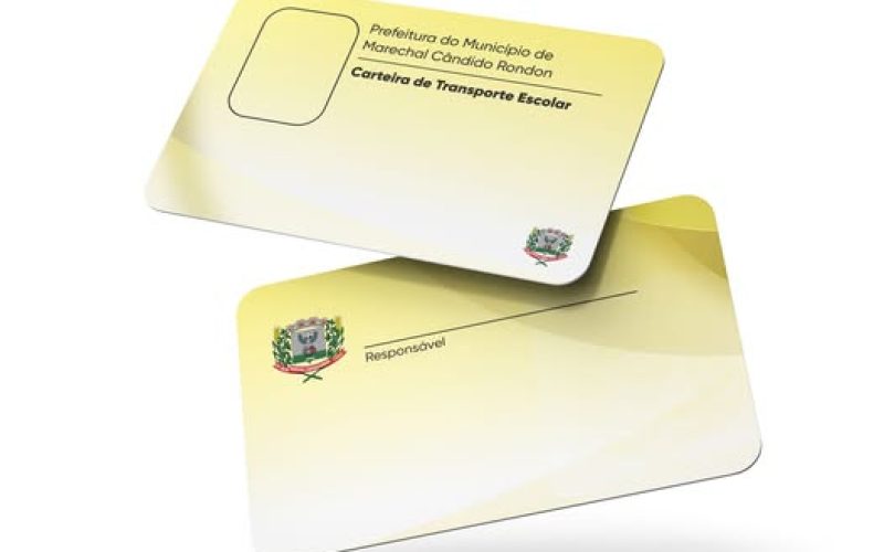 Cadastro para Carteira de Transporte Escolar inicia na próxima terça-feira