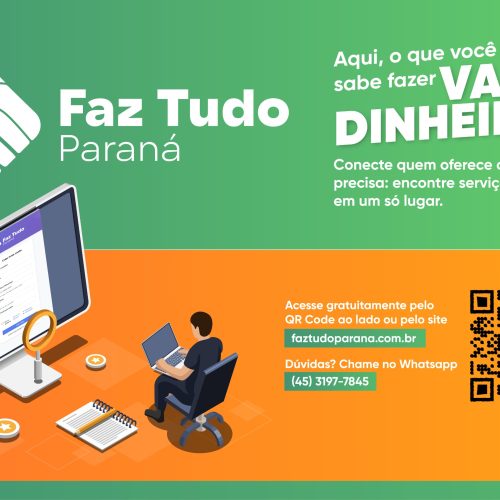 Marechal Rondon e região ganham o aplicativo FazTudoParana que conecta quem oferece com quem precisa. Produtos e Serviços. É DE GRAÇA