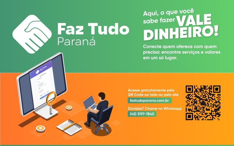 Marechal Rondon e região ganham o aplicativo FazTudoParana que conecta quem oferece com quem precisa. Produtos e Serviços. É DE GRAÇA