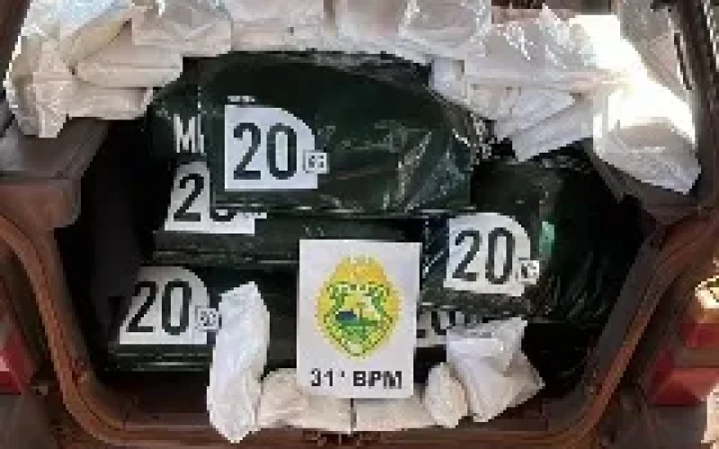 Herbicidas são apreendidos pela PM