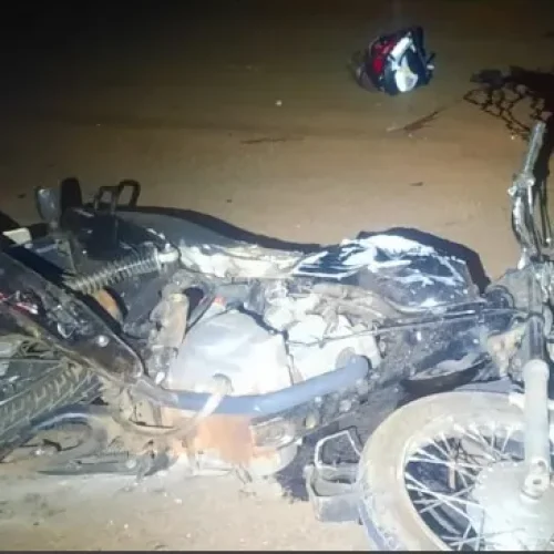 Colisão entre caminhão e moto faz vitima fatal
