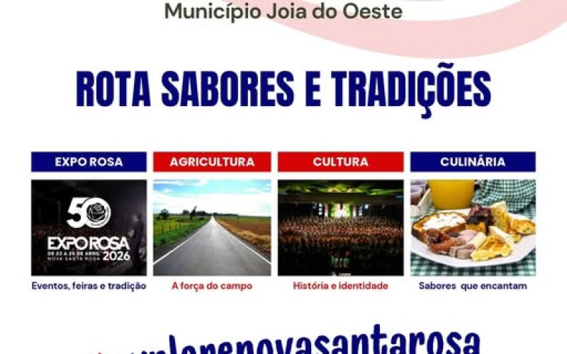 Potencialidades turísticas de Nova Santa Rosa serão expostas no Show Rural Coopavel, em Cascavel