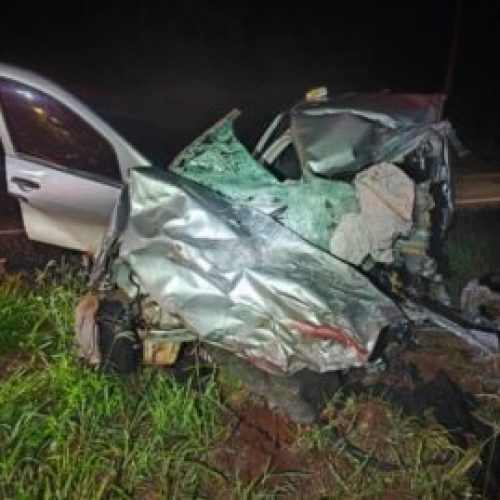 Homem morre em colisão frontal na PR-239 em Toledo