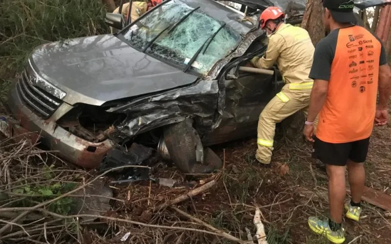 Empresário rondonense se envolve em acidente entre Marechal Rondon e Curvado