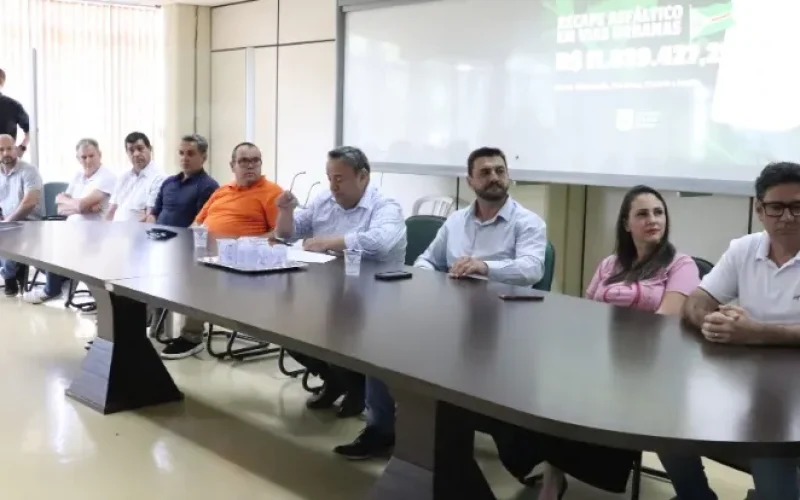 Estado oficializa 40 milhões para recape asfáltico em Mal Rondon