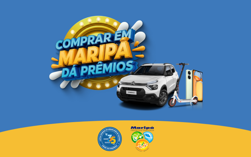 Última semana para cadastrar cupons na campanha “Comprar em Maripá Dá Prêmios”