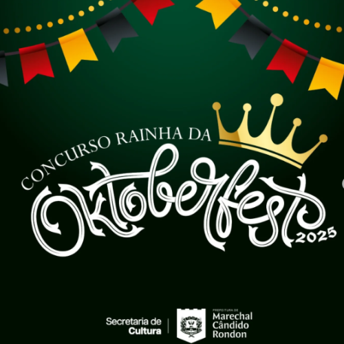 Sete candidatas disputam o título de Rainha da Oktoberfest 2025 em Marechal Cândido Rondon