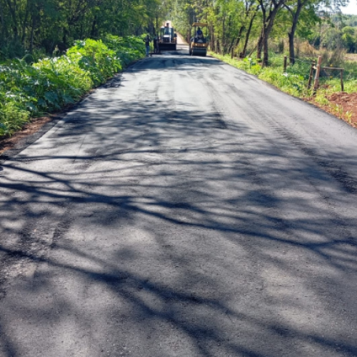 Prefeitura realiza melhorias no asfalto entre São Roque e Margarida