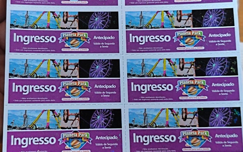 Iniciada a venda de ingressos para o parque de diversões da Expo Rondon 2025