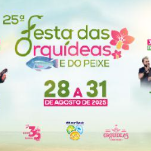 25ª Festa das Orquídeas e do Peixe supera expectativas e movimenta mais de 60 mil pessoas em Maripá