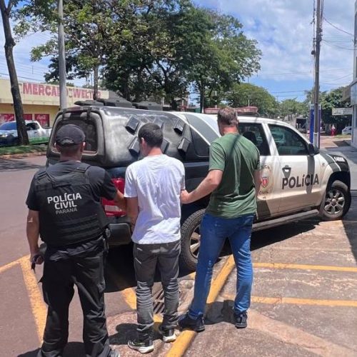 Policia Civil de Marechal Rondon cumpre mandado de prisão e recupera objetos furtados em Porto Mendes