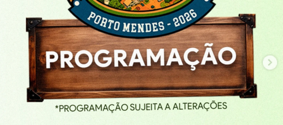 Parque de lazer e turismo de Porto Mendes está sendo preparado para o Acampamento Pais e Filhos 2026