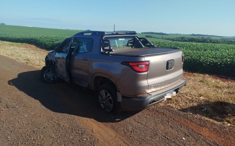 Homem bêbado provoca acidente em Maripá e é preso