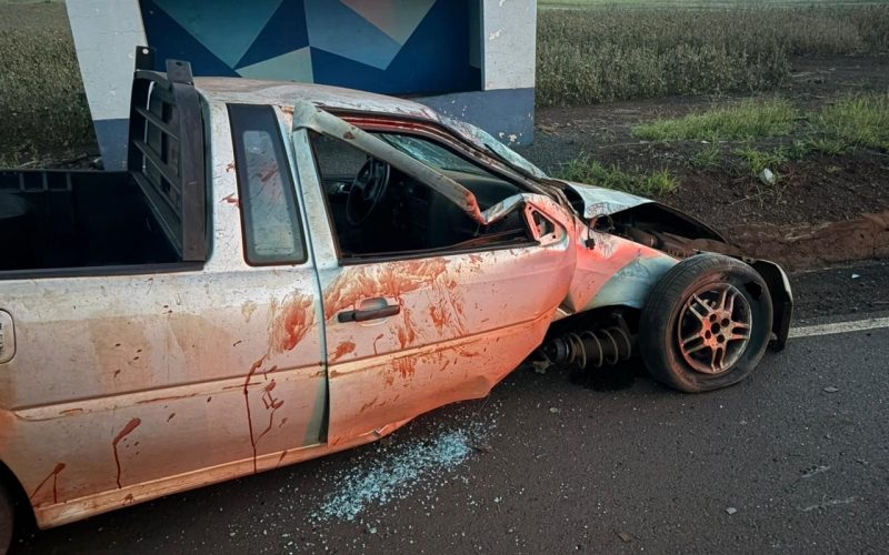 Homem é esfaqueado e suspeito provoca acidente enquanto vitima era levada para hospital