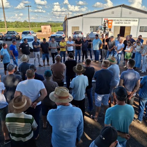 Prefeitura entrega oficialmente obras de asfaltamento na Linha Campos Sales