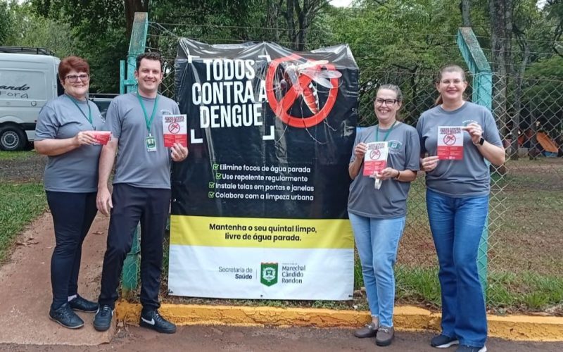 Saúde rondonense reforça combate à dengue com blitz educativa da campanha “Carnaval Sem Dengue”