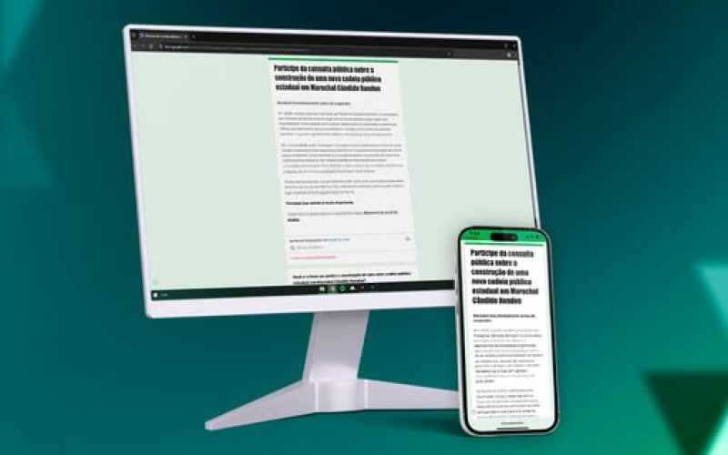 Prefeitura de Marechal Cândido Rondon realiza consulta pública sobre a construção de nova cadeia pública estadual no município