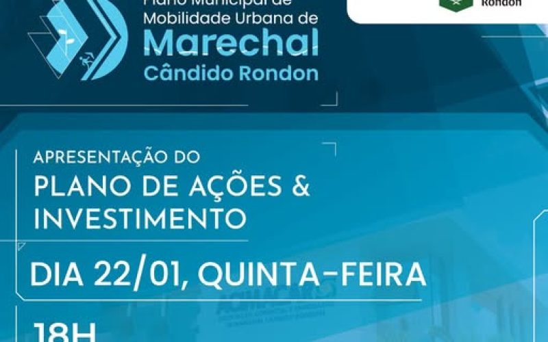 Audiência pública sobre mobilidade urbana acontece nesta quinta-feira