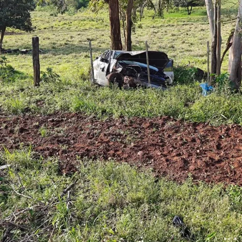 Capotamento de Fusion faz vitima fatal