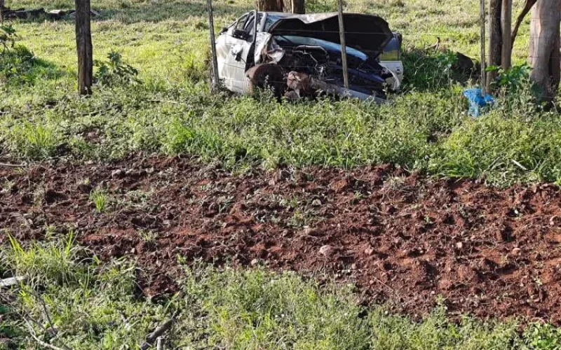 Capotamento de Fusion faz vitima fatal