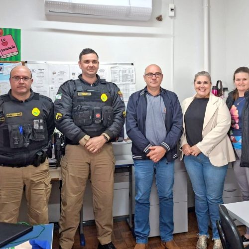 Quatro Pontes retoma o PROERD para alunos do 5º ano da Rede Municipal de Ensino
