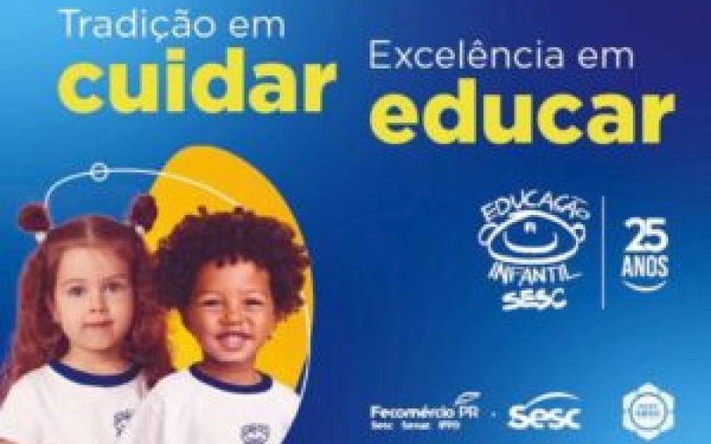 Sesc Marechal abre matrículas para turmas de Educação Infantil 2026