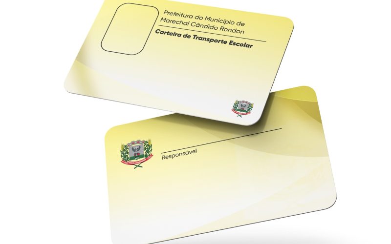 Cadastro para Carteira de Transporte Escolar inicia nesta terça-feira