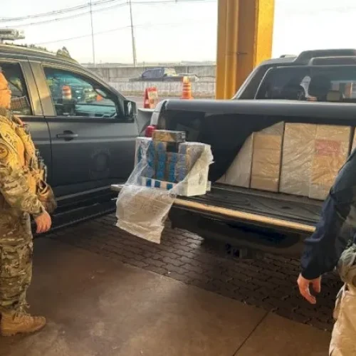 Paraguaio é preso pela PRF contrabandeando cerca de 700 celulares