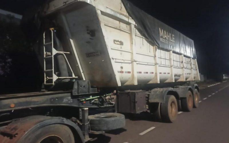 Carga suspeita de madeira bruta leva à prisão de motorista em Toledo