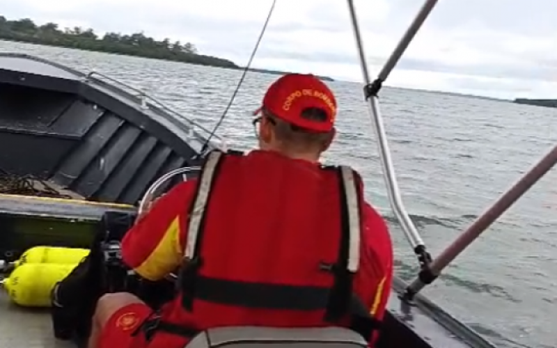 Buscas por jovem desaparecido durante torneio de pesca são retomadas em Santa Helena