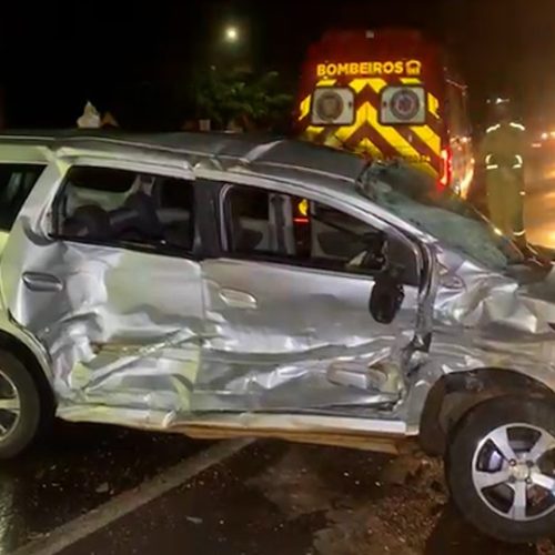 Mulher morre em acidente no Trevo da Portal em Cascavel