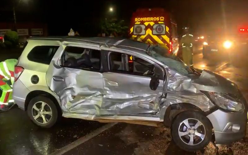 Mulher morre em acidente no Trevo da Portal em Cascavel