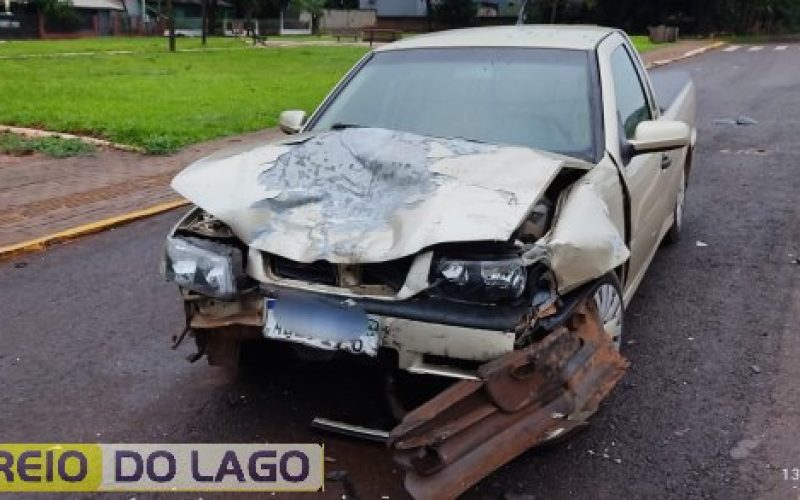 Homem é preso por embriaguez ao volante após causar acidente em distrito de Santa Helena