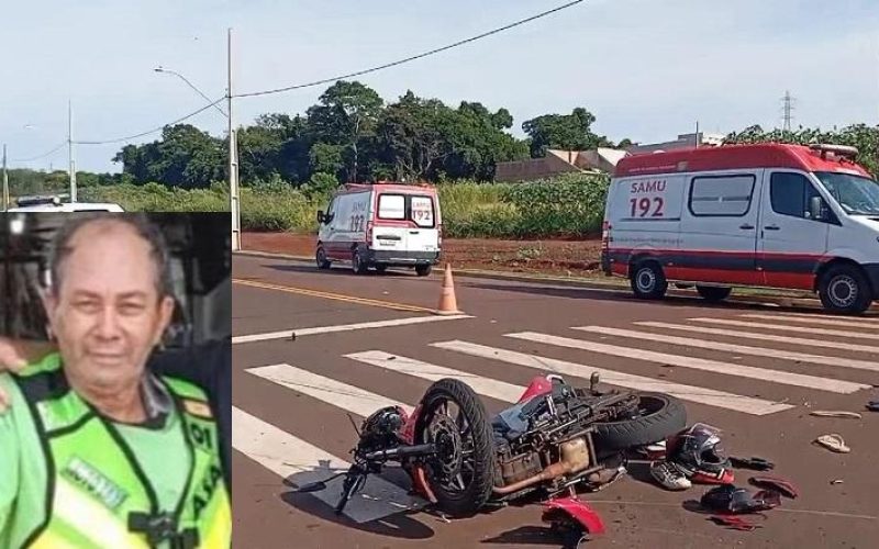 Mototaxista de 68 anos morre em acidente no Jardim Pancera em Toledo